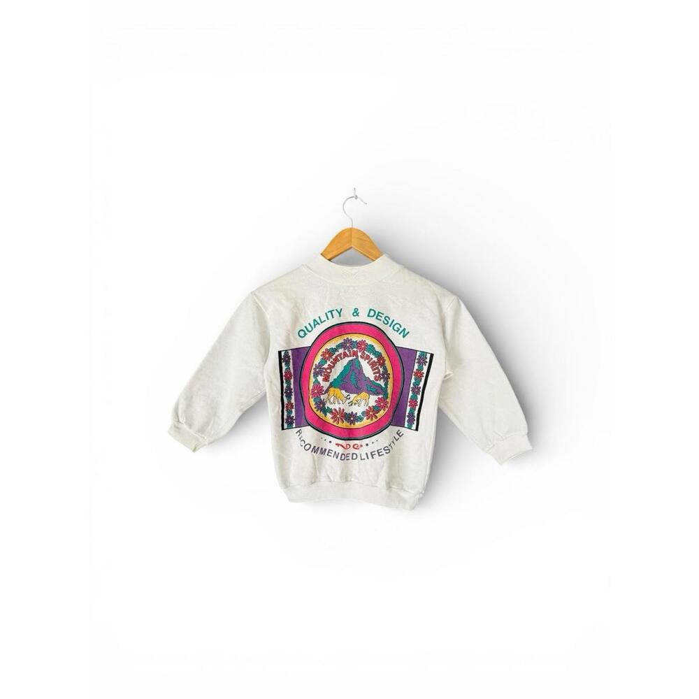 Vintage 90s Metro Mountain Spirits Graphic Crewneck Sweatshirt Kids 8 Canada